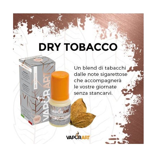 Liquido Vaporart Dry Tobacco 10ml - SvapoCafè