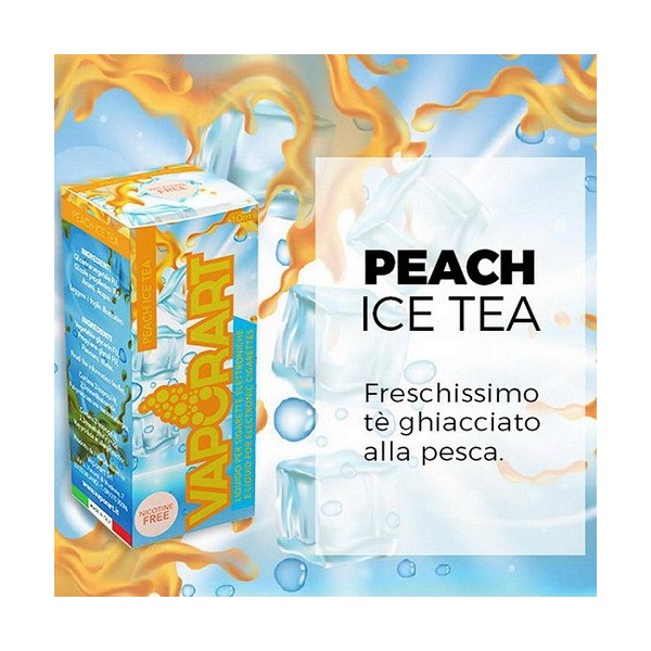 Liquido Vaporart Peach Ice Tea 10ml - SvapoCafè